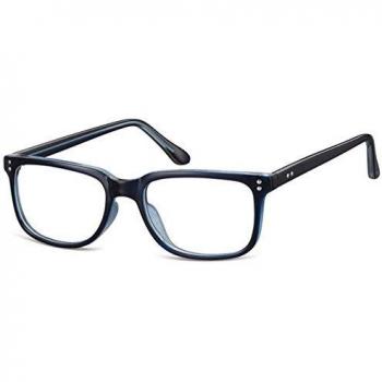 Cuadrado Montura Completa Plástico Azul Gafas Recetadas para Mujer - SmartBuy Collection