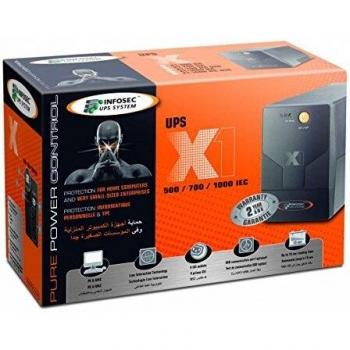 SAI Interactivo INFOSEC X1 EX 700 Negro 350 W