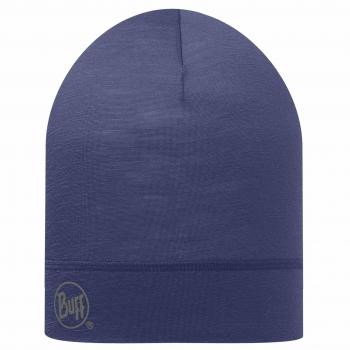 Original Buff Solid Dark Night - Merino Wool Hat unisex, color negro