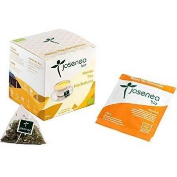 Josenea Melisa-Tila-Hierbaluisa 10Piramides Ensobradas Bio 1 Unidad 300 g