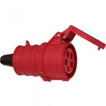 Brennenstuhl 1081040 Acoplamiento, 400 V, Rojo y Negro