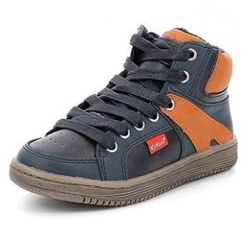 Kickers Lowell Children's Sneakers - Synthetic, Marine Orange