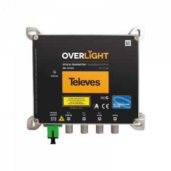 Transmisor óptico Overlight CWDM DAB/UHF/SAT 1310nm TELEVES 237503