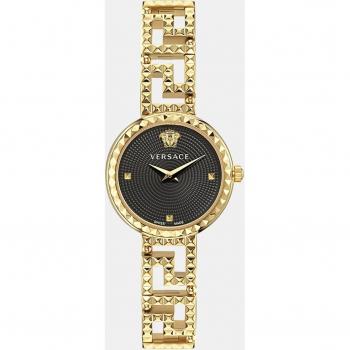 Reloj de mujer Versace Greca Goddess VE7A00423 de acero dorado, 3 Atm