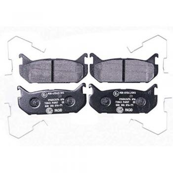 Juego de pastillas de freno Hella 8DB 355 016-711 para frenos de disco