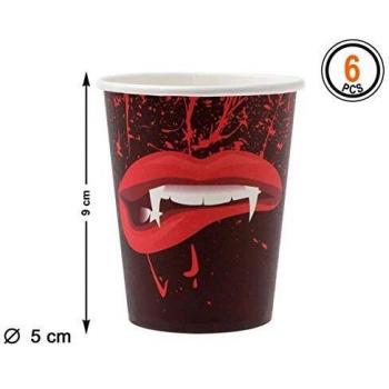 Atosa Ret. Vaso Halloween 10CM 6 U 41683