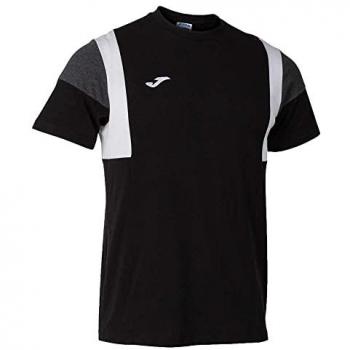 Camiseta Manga Corta Hombre Confort III Negra Joma
