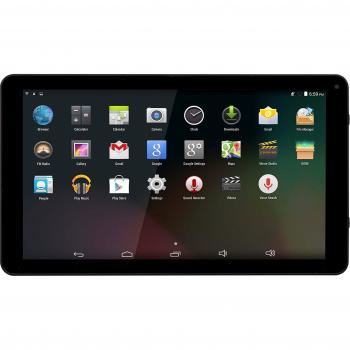 Tablet Denver TAQ-10243 de 10.1 pulgadas con Pantalla Táctil, Procesador Quadcore 1.2GHz, Memoria RAM de 1GB DDR3, Almacenamiento Interno de 16GB, Cámara de 0.3MP, Ranura MicroSD y Sistema Operativo Android 6 - Color Negro