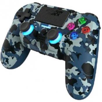 Controlador Inalámbrico Dragon Mizar Camuflaje Azul para PlayStation 4