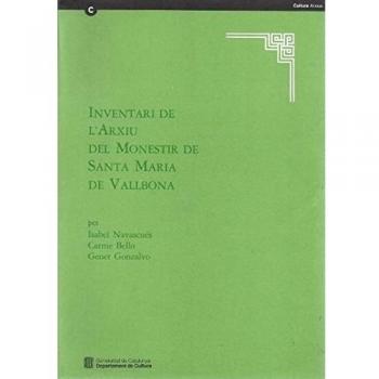 Inventari de l'arxiu del monestir de Santa Maria de Vallbona