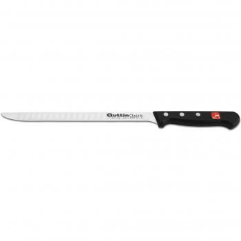 Quttin Classic - Cuchillo jamonero con alveolos, 25 cm