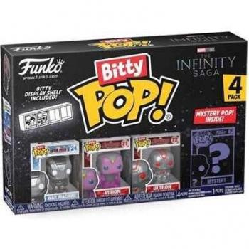 Funko Bitty Pop! Marvel The Infinity Saga: War Machine, Vision & Ultron 4-Pack