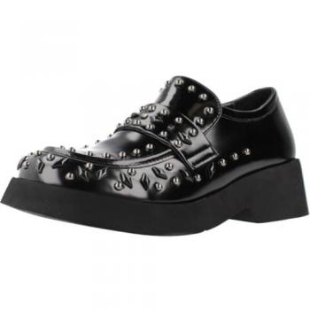 Mocasín de Mujer NOA HARMON 9832 Negro y Multi Kaki Talla 38