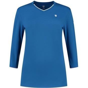 Camiseta de tenis y pádel de mujer HYPERCOURT 2 K-Swiss, manga larga, diseño deportivo, adecuada para actividades al aire libre y entrenamiento