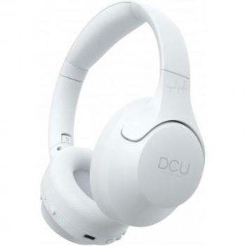 Auriculares Bluetooth DCU True Immersive ANC con Cancelación de Ruido y Manos Libres - Blanco