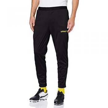 uhlsport Stream 22 Track Pants Pantalón, Unisex Adulto, Black/Lime Yellow, L