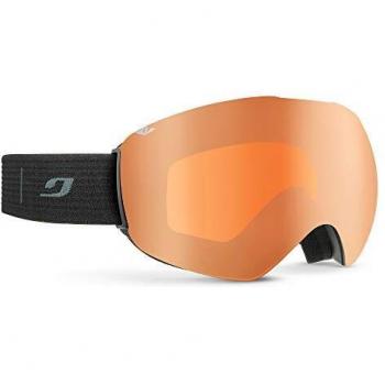 Julbo Spacelab Gafas de esquí, Unisex Adulto, Black-Grey Lines, tamaño único