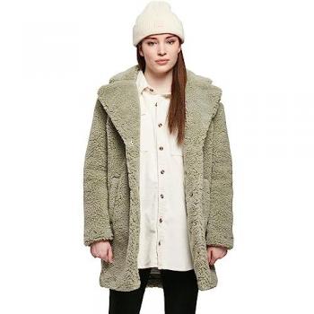 Urban Classics Women's Oversized Sherpa Coat 3XL