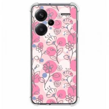 Funda Silicona Antigolpes Flores 07 para Xiaomi Redmi Note 13 Pro+ Plus 5G