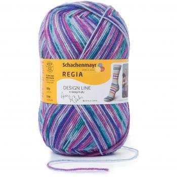 Regia Schachenmayr Design Line 4-Hilos, 100G Star Night Hilos para Tejer A Mano