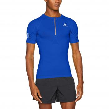 Salomon Exo Motion Hz Ss M Camiseta de manga corta, Hombre, Azul