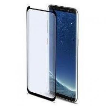 Celly Glass 690F - Protector de Pantalla para Galaxy S8, Transparente