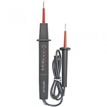 Hepoluz 89470 Comprobador de Voltaje 8 En 1, Negro
