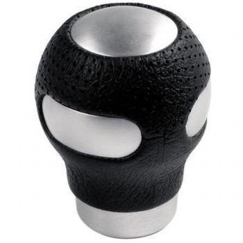 Lampa 00225 Pomo para Beta piel negra con aluminio