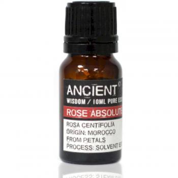 Aceite Esencial Rosa Absoluto - Propiedades Terapéuticas - Cuidado de la Piel - 100% puro, extracto concentrado, aroma floral intenso, propiedades hidratantes y regeneradoras para la piel, ideal para aromater
