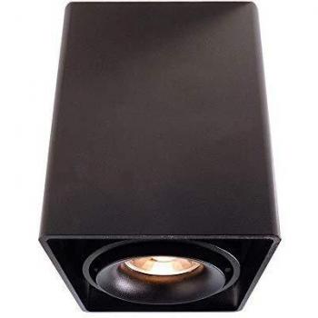 Foco de Techo Moderno Mona I Negro, Conexión LED 1x GU10 Máx. 50W, Luz Ajustable para Escaparates y Oficina