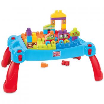 First Builders Mega Brands - Mesa Preescolar 3 en 1