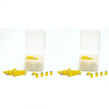 Pack 2 cajas de 125 balines especiales Prometheus 4,5mm. Modelo especial para pistolas Co2. El perdigón de mas penetración del mercado