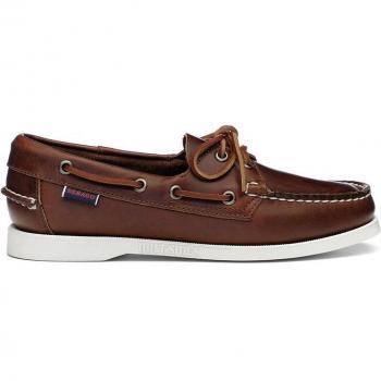 Sebago Náuticos Docksides Portland Leather - Mujer - Color marrón
