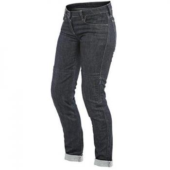 Dainese Pantalones de Moto para Mujer Denim Slim Azul y Chaqueta Textil de Motocicleta Denim Slim para Mujer Azul (3XL)