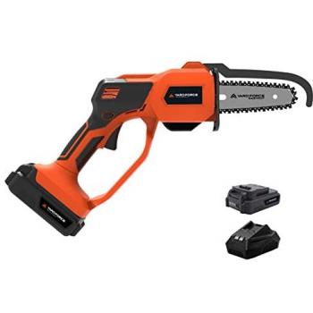 Mini motosierra inalámbrica Yard Force LS C13 - 20V, batería de 2Ah, espada de 13 cm, ligera y ergonómica