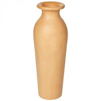 Jarrón Decorativo de Terracota Naranja Hecho a Mano 60 cm Muar