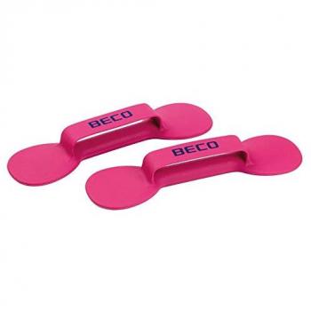 Beco Aqua-BeFlex - Par de paletas de natación rojo rojo