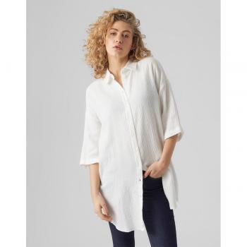 Vero Moda Vestido camisero con manga francesa