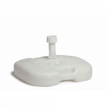 SATURNIA 8042650 - Base de Sombrilla Ligera Abs - 20 litros, Blanca