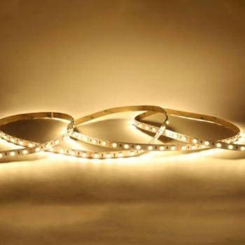 Tira LED Regulable Dimmable 24V 9W/m 960lm/m 60LED/m 120° Impermeable IP54 5m - Blanco Cálido 3000K