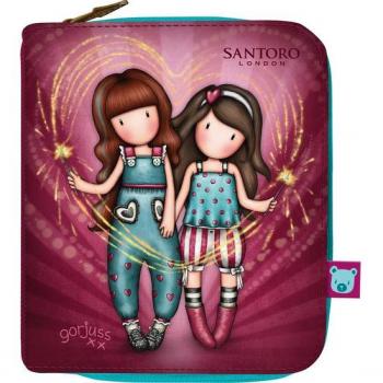 Billetera Safta Gorjuss Fireworks 12x10 Granate