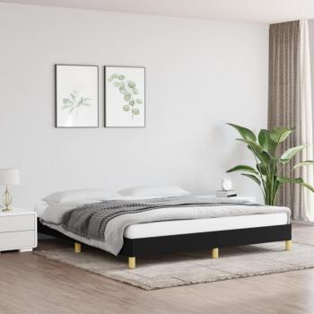 Cama industrial tela gris claro 180x200 cm Vidaxl