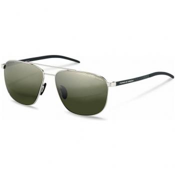 Porsche Design P8909 D Men's Silver Sunglasses 60mm