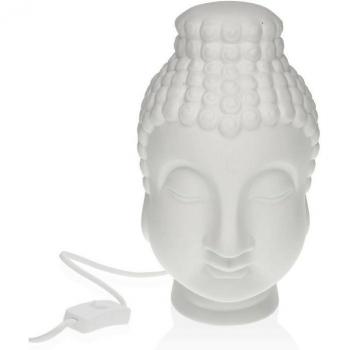 Lámpara de mesa Versa Gautama Buda Porcelana (15 x 25,5 x 15,5 cm)