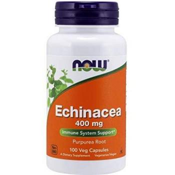 Now Foods Echinacea 400mg 100 Veg Capsules