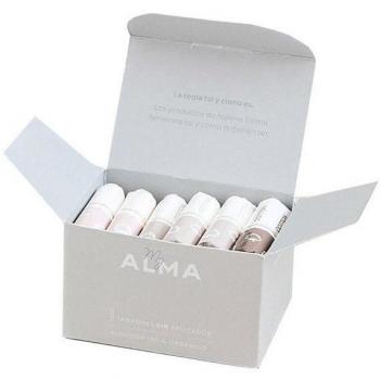 MyAlma Tampones Ecológicos Mini Sin Aplicador - 14 Unidades, Algodón Orgánico, Biodegradables, Hipoalergénicos
