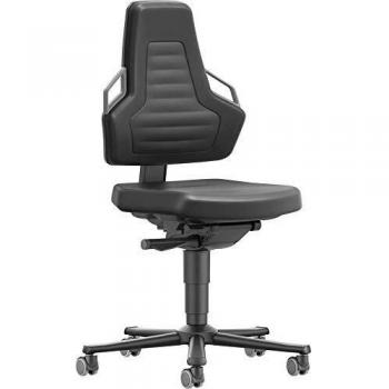 Silla de Oficina Nexxit 2 Ruedas Espuma Integral Color Negro Altura Ajustable 450-600 mm