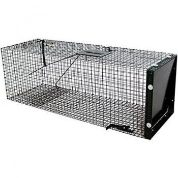 Moorland Safe 5002 - Trampa para Animales Vivos - 90x30x30 cm - para martas, Gatos, Zorros, Conejos - con 1 Entrada