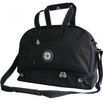 Amaro - Bolsa de deporte con bolsillo hermético negro negro Talla:49 cm