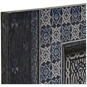Biombo DKD Home Decor Lienzo Madera MDF